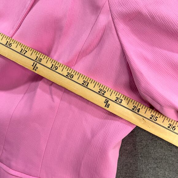 Candace Cameron Bure Petite Blazer Neon Pink Petite X-Large - Picture 7 of 10